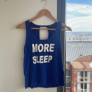 Cozy Zoe More Sleep Pajamas Shirt with Open back XS